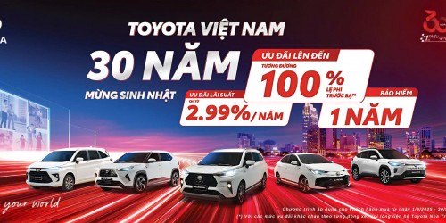 ĐÓN TRỌN ƯU ĐÃI MỪNG SINH NHẬT 30 NĂM